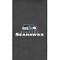 Dreamseat Silver Sofa with Seattle Seahawks Secondary Logo XZ7759001SOCDBK-PSNFL21036 - alternate 5
